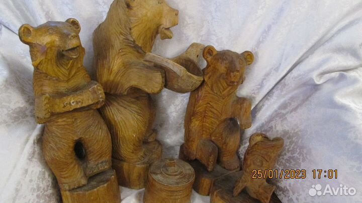 3 медведя-для интерьера