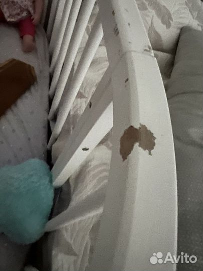 Детская кроватка трансформер 8в1 с маятником