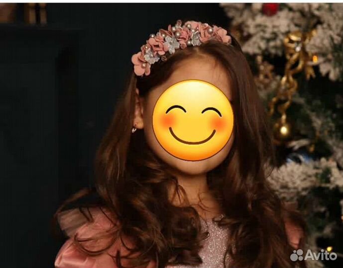 Ободок нарядный ручная работа