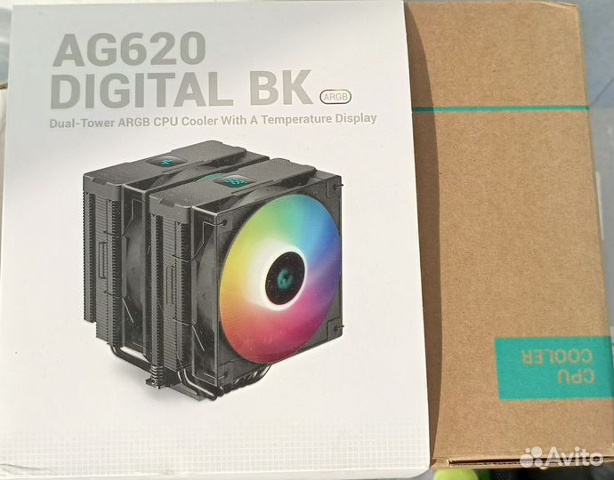 Кулер DeepCool AG620 argb BK Digital