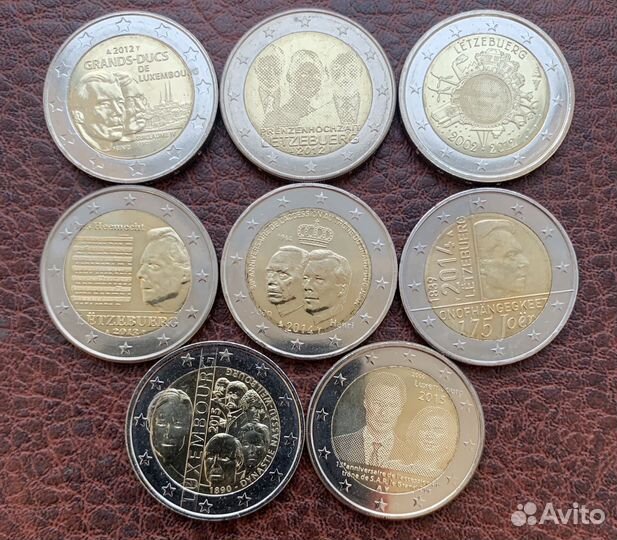 Евро Мальты.Люксембург. Фины
