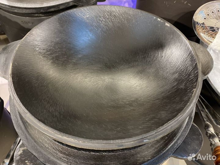 Сковорода чугунный крышка на казан 8.литров