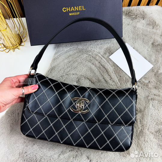 Сумка багет женская Chanel vip gift