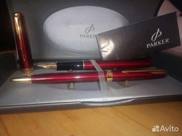Новые Parker Sonnet K139, F539 Laque Ruby Red