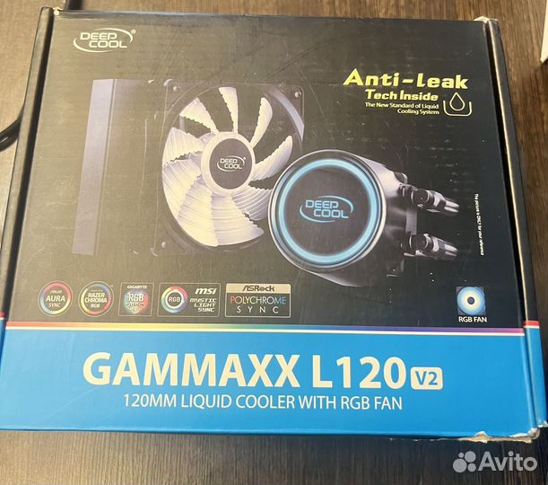 Система водяного охлаждения Deepcool l120 v2