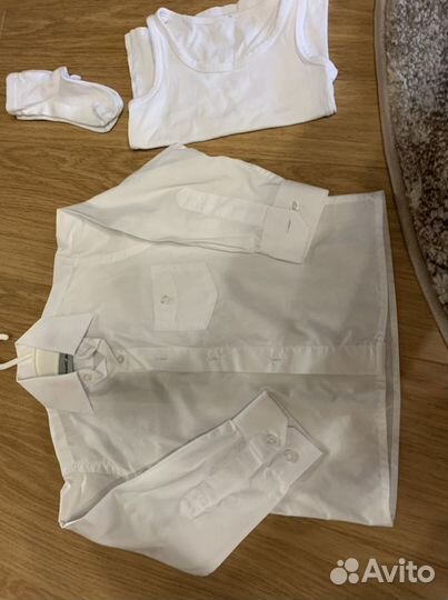 Рубашка белая