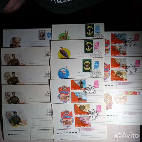 Марки Туркменистана,конверты