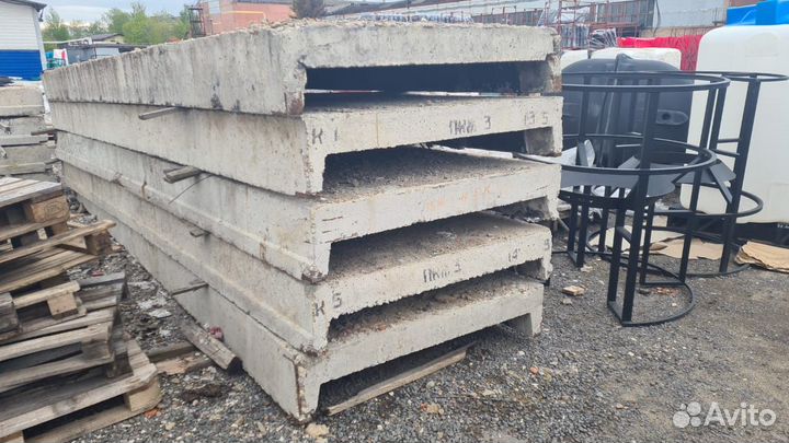 Бетонные плиты б/у