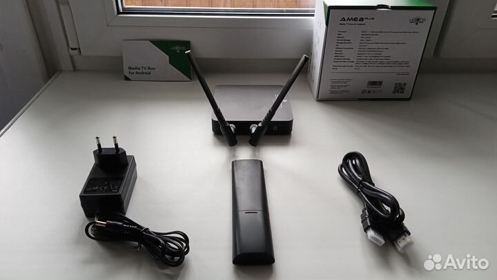 Android tv приставка ugoos am6b plus