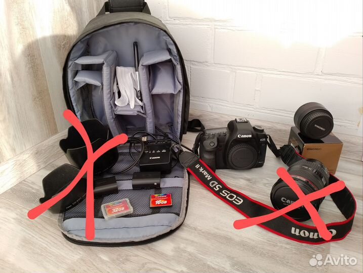 Canon EOS 5D Mark II+допы