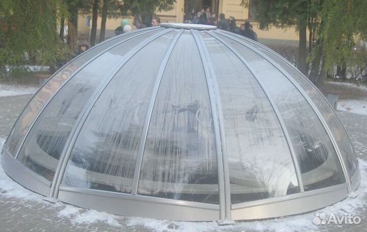 Зенитные фонари остекление