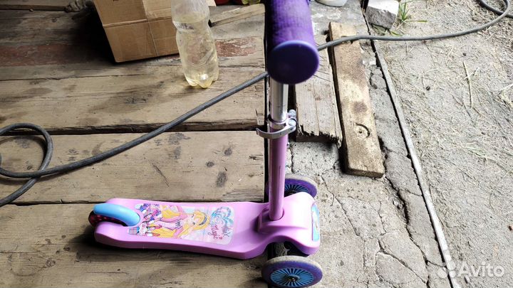 Самокат детский с коробкой