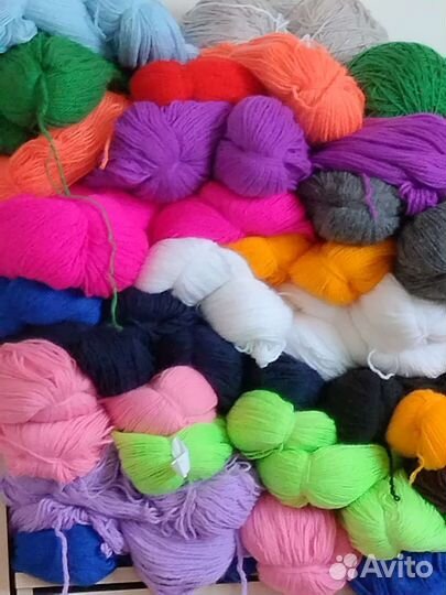 Пряжа для вязания шерсть