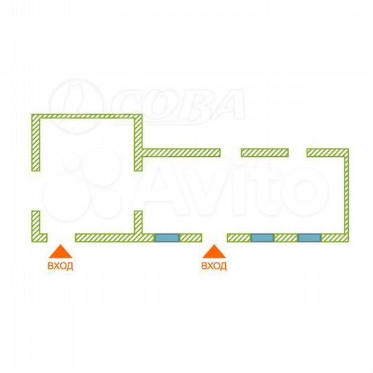 Сдам торговое помещение, 250 м²
