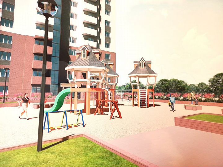 2-к. квартира, 60,1 м², 4/12 эт.