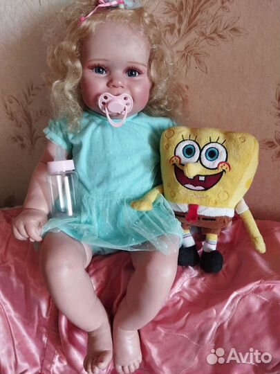 Кукла Реборн. Малышка Соня. Рост 60 см