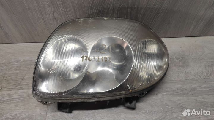 Фара левая рено клио 2