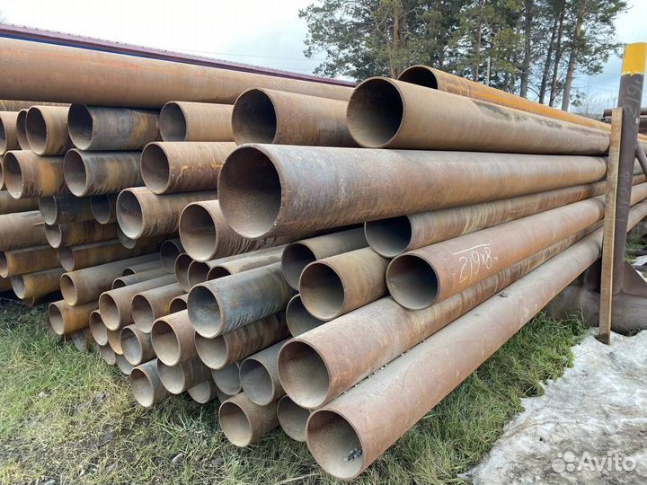 Труба бу восстановленная ф219х6-10 пш, гк. Свая