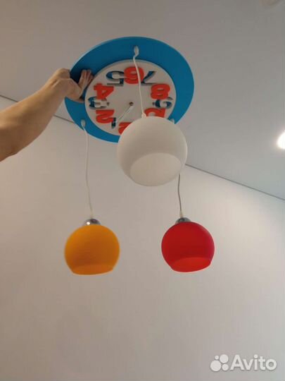 Люстра потолочная новая в детскую комнату