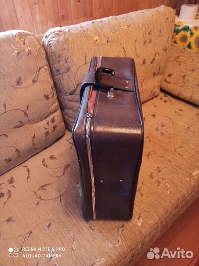 Чемодан кожа ретро СССР