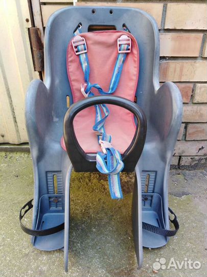 Детское велокресло на багажник бу