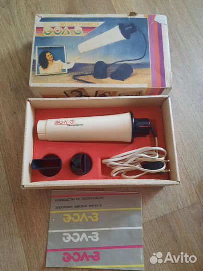 Новый электрофен эол-3 СССР 1993г