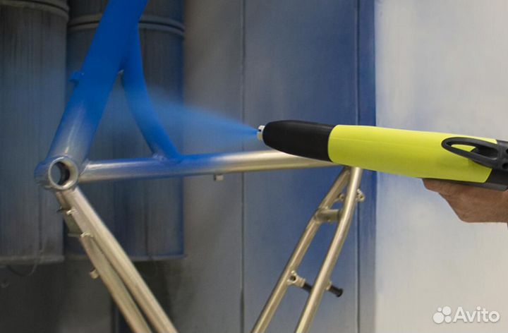 Порошковая установка с вибростолом Sames InocartVT