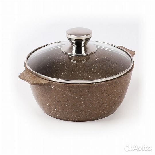 Кастрюля 4 л с антипригарным покрытием