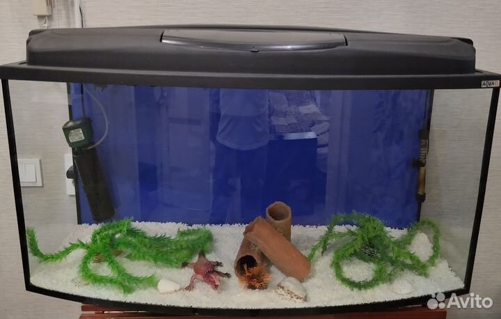 Аквариум Aguael на 180 литров с рыбками