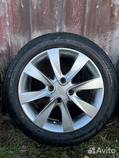 Колеса в сборе 185/60/15 сверловка 4х100