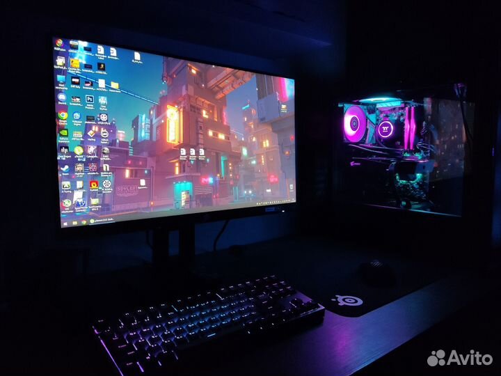 Игровой корпус для пк thermaltake view 21 tg