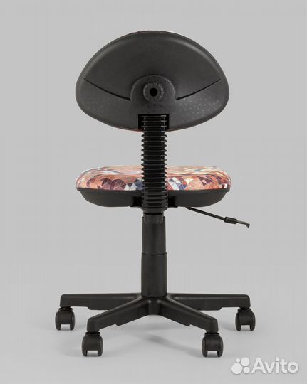 Кресло компьютерное детское умка абстракция оранже