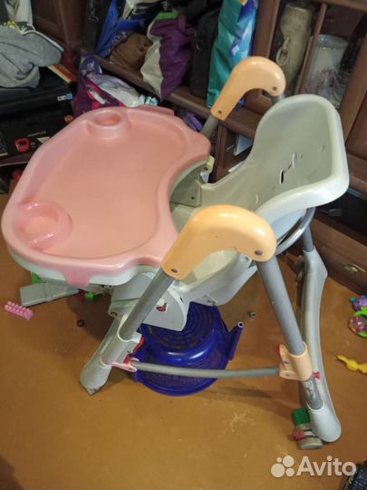 Стульчик для кормления, бортики в к