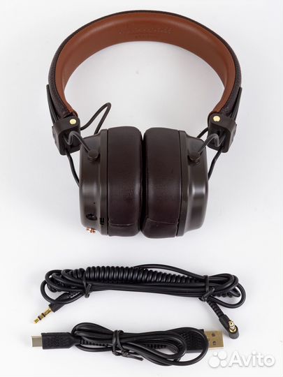 Наушники Marshall Major IV Black / Brown