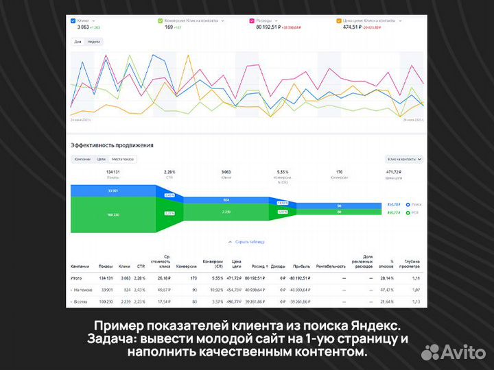 Реклама и продвижение в топ-10 / Создание сайтов