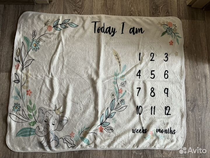 Детский пледик для фотосессии