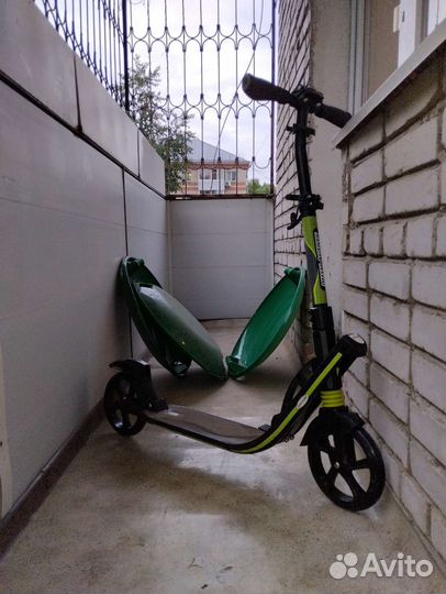 Самокат детский двухколесный б/у rush action