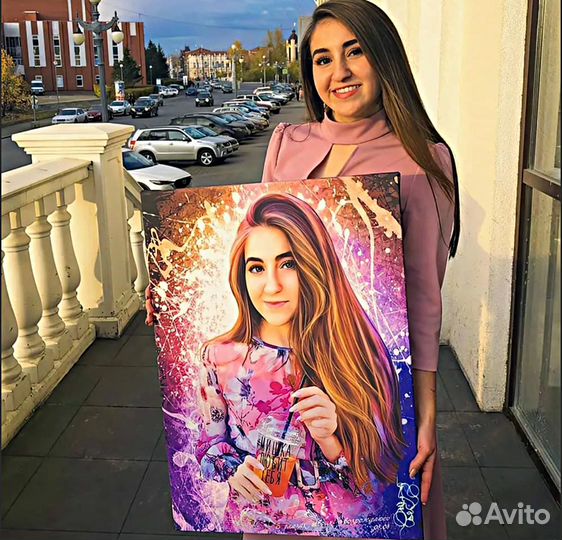 Необычный портрет