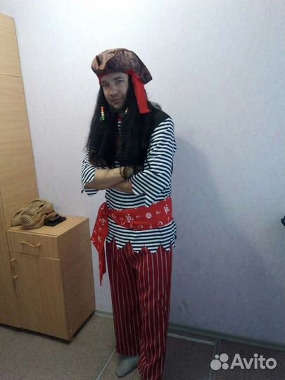 Костюм пирата взрослый