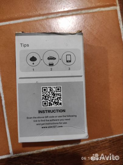 Elm327 OBD2 сканер диагностический