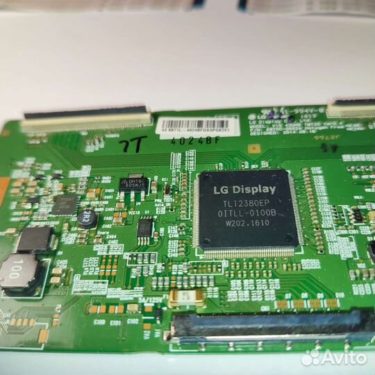 T-CON плата v15 43uhd tm120 ver0.4