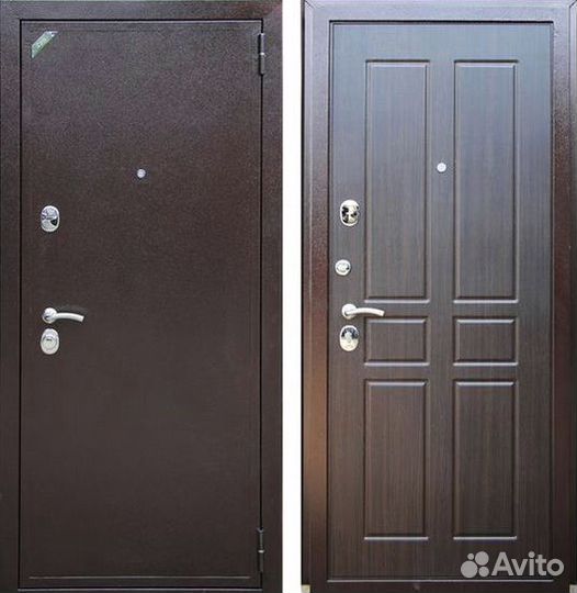 Двери входные металлические