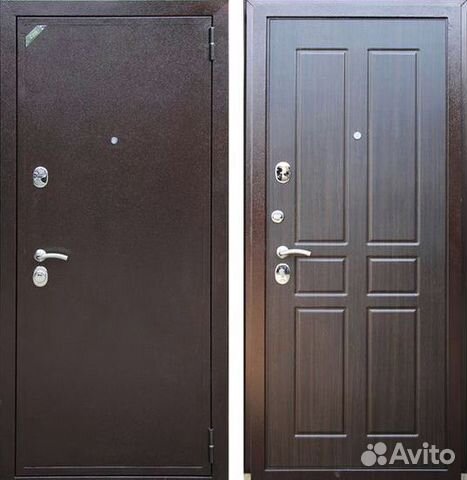 Двери входные металлические