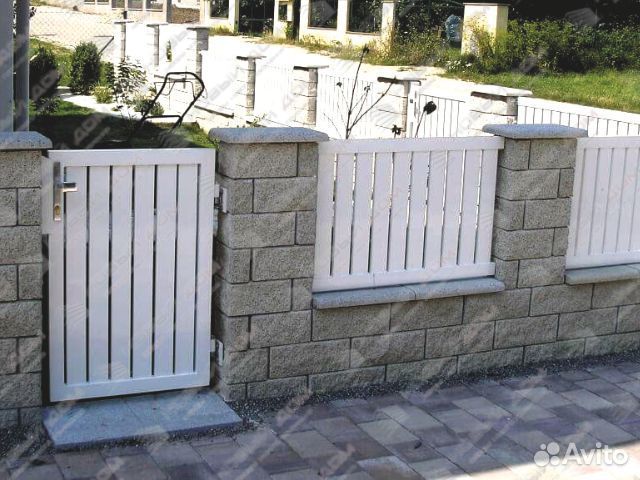 Забор металлический
