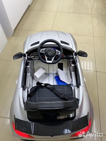 Детский электромобиль mercedes benz gt (акула)