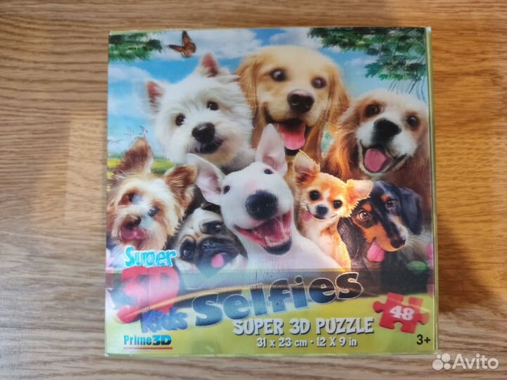 Пазлы детские 3d пазлы для мальчиков