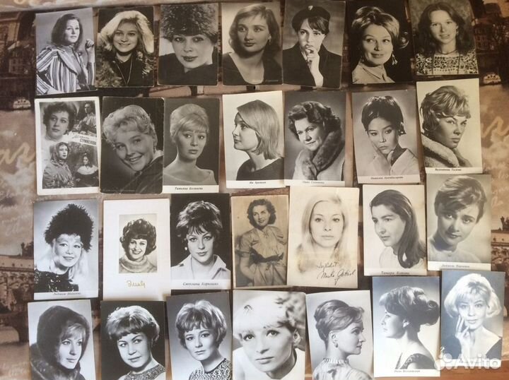 Открытки актеров СССР