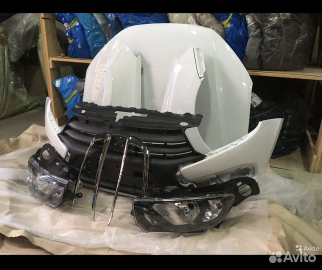 Бампер капот крыло фара лада гранта новое