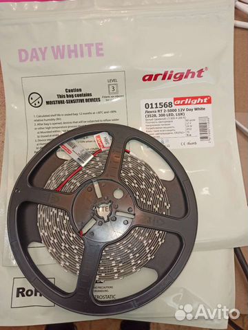 Светодиодная лента Arlight 3528 300LED 12В 4000К