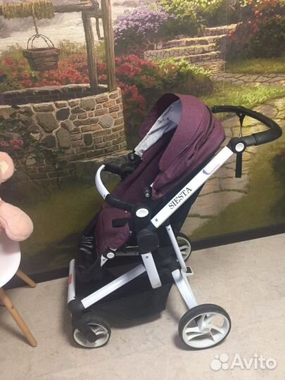 Прогулочная коляска 2 в 1